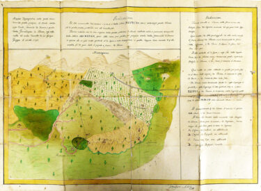 Mappa Gaggia  Busta 79 “Tuenno”1821-1849 