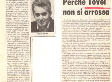 Alto Adige - 5 August 1983 -  L'Adige -2 October 1983