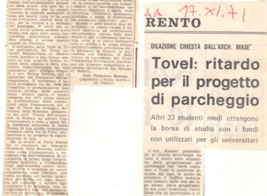 Corriere 19 ottobre 1971 - Alto Adige 17 novembre 1971